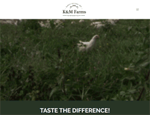 Tablet Screenshot of kmfarms.ca